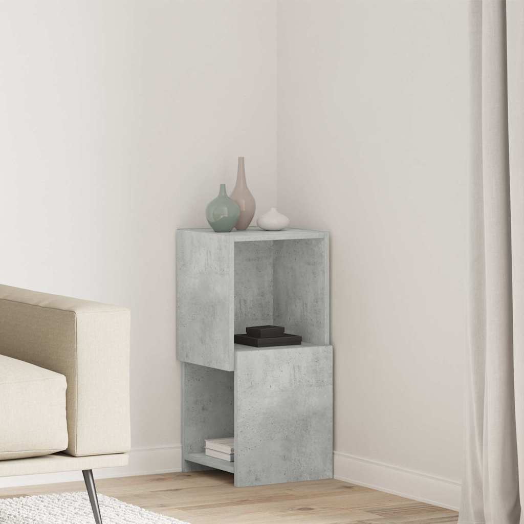 Dulap de colt Alb 30,5x30x65cm Lemn compozit — imaginea 2