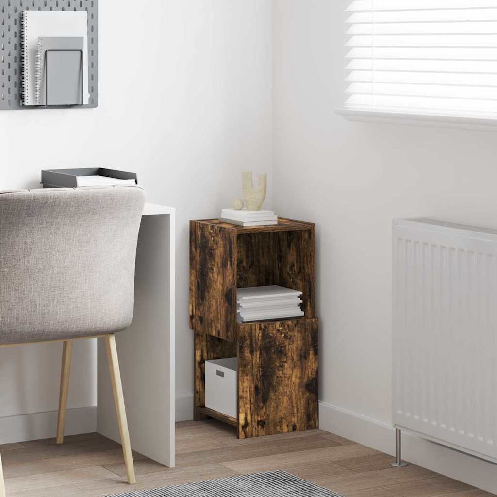 Dulap de colt Alb 30,5x30x65cm Lemn compozit — imaginea 5