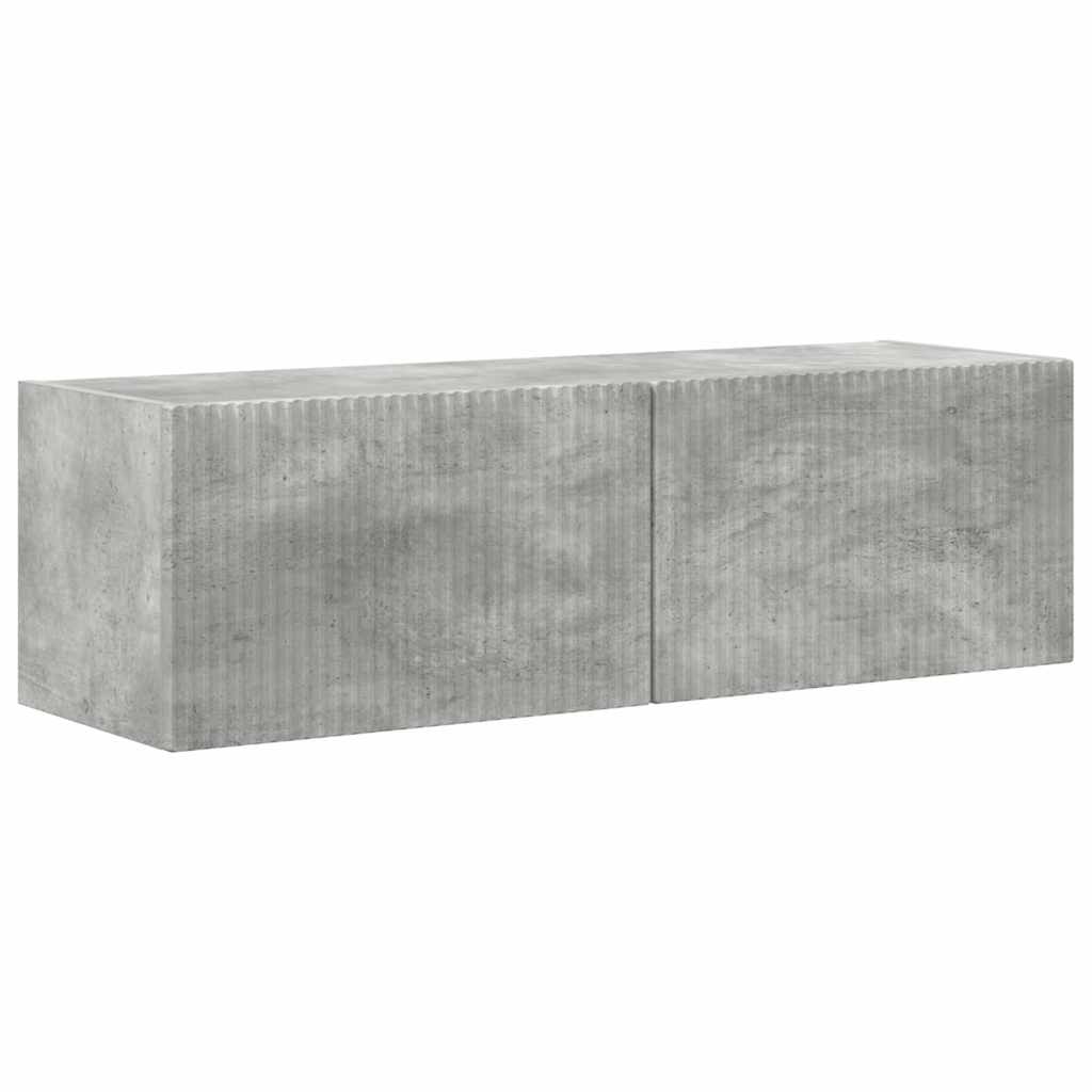 Dulap TV de perete 2 pcs Beton 60 x 31 x 29.5 cm Lemn compozit — imaginea 6