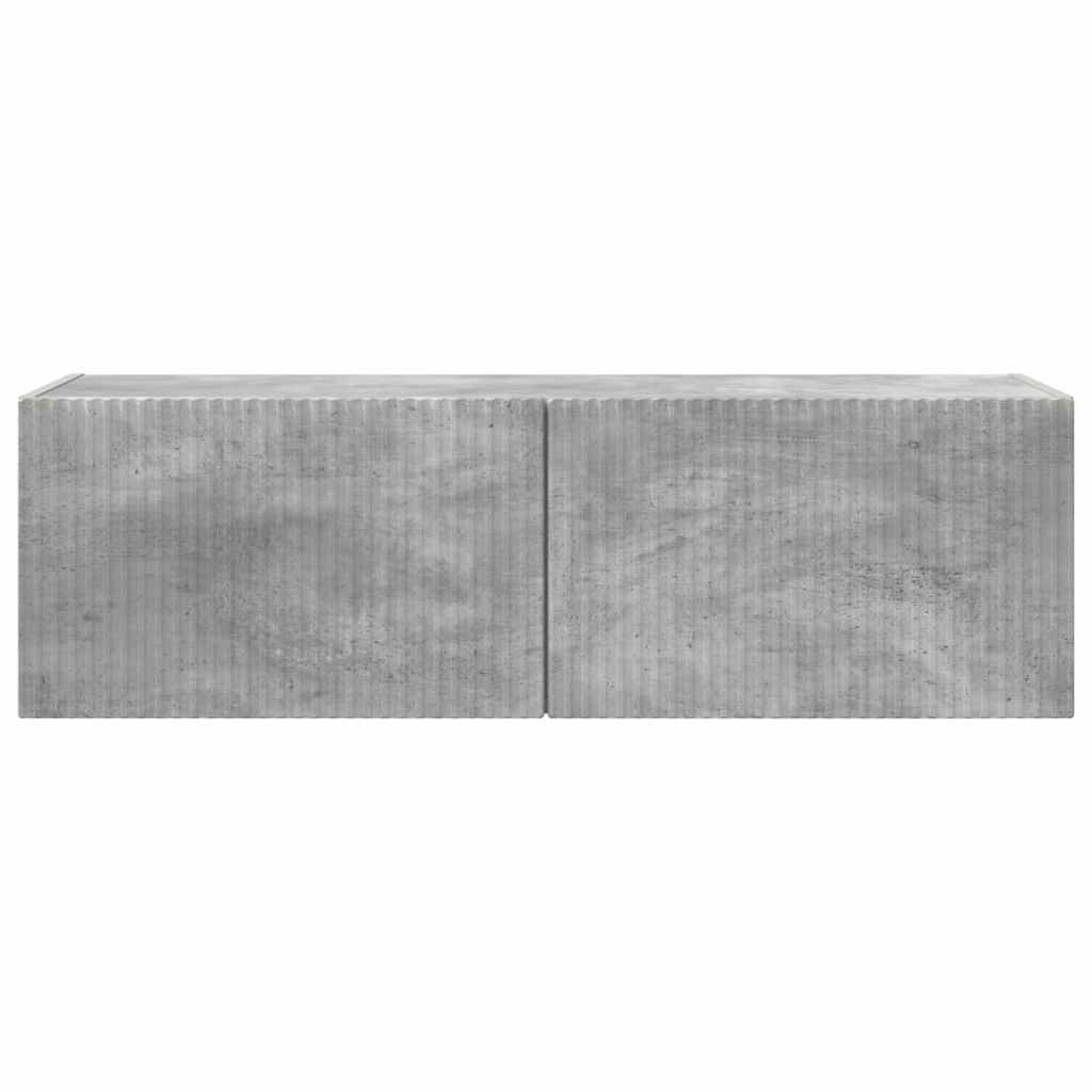 Dulap TV de perete Beton 60 x 31 x 29.5 cm Lemn compozit — imaginea 7