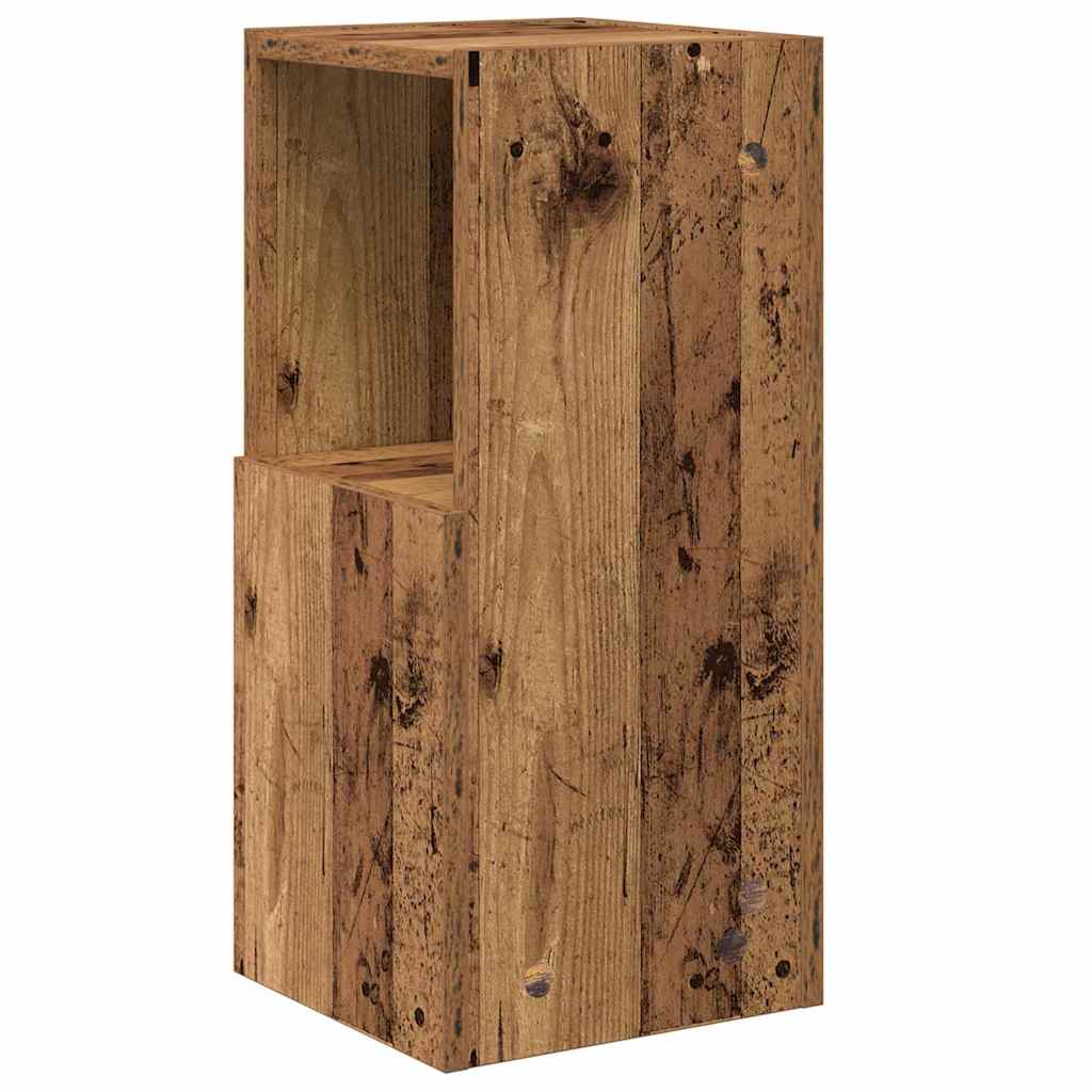 Dulap de colt Alb 25,5x25x55cm Lemn compozit — imaginea 8