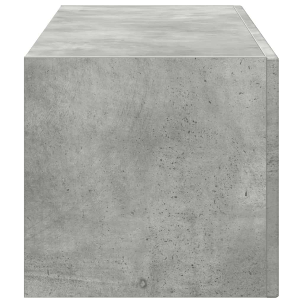Dulap TV de perete Beton 60 x 31 x 29.5 cm Lemn compozit — imaginea 8