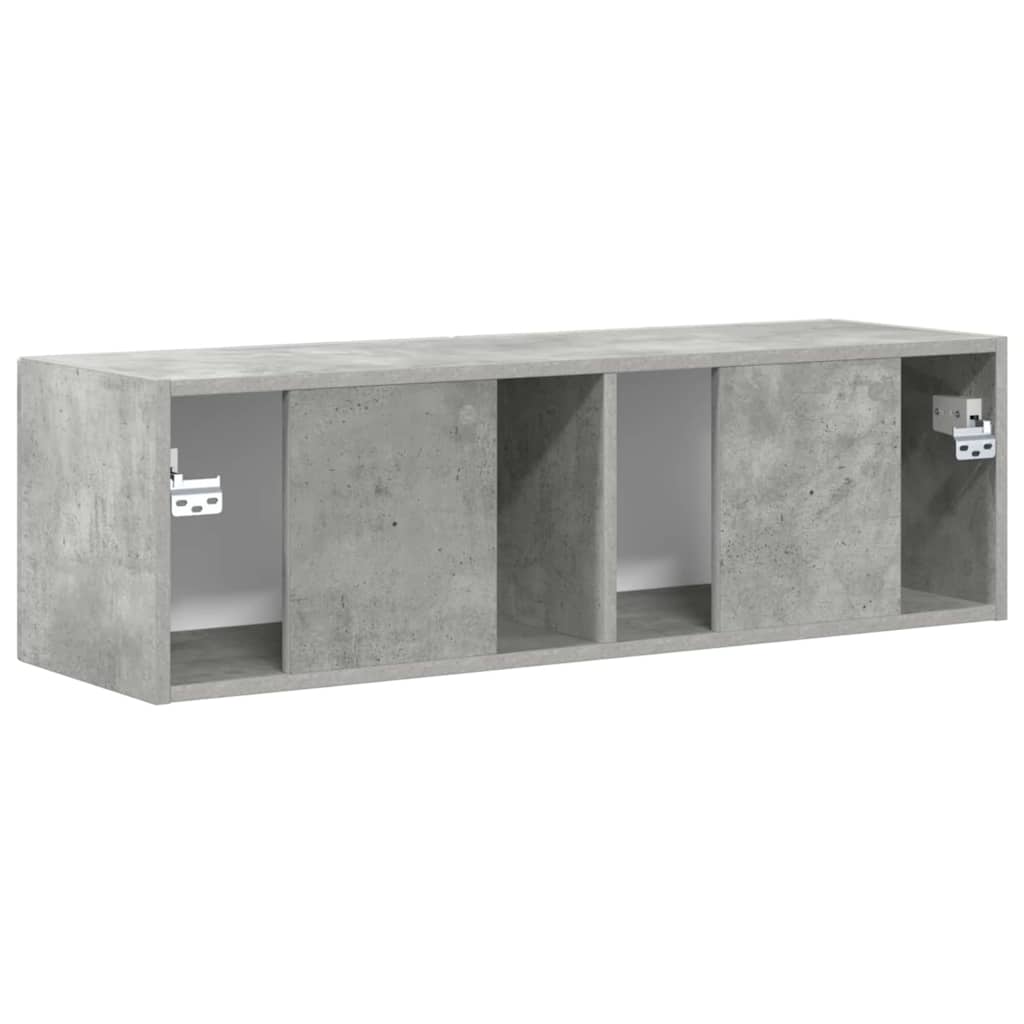 Dulap TV de perete Beton 60 x 31 x 29.5 cm Lemn compozit — imaginea 9