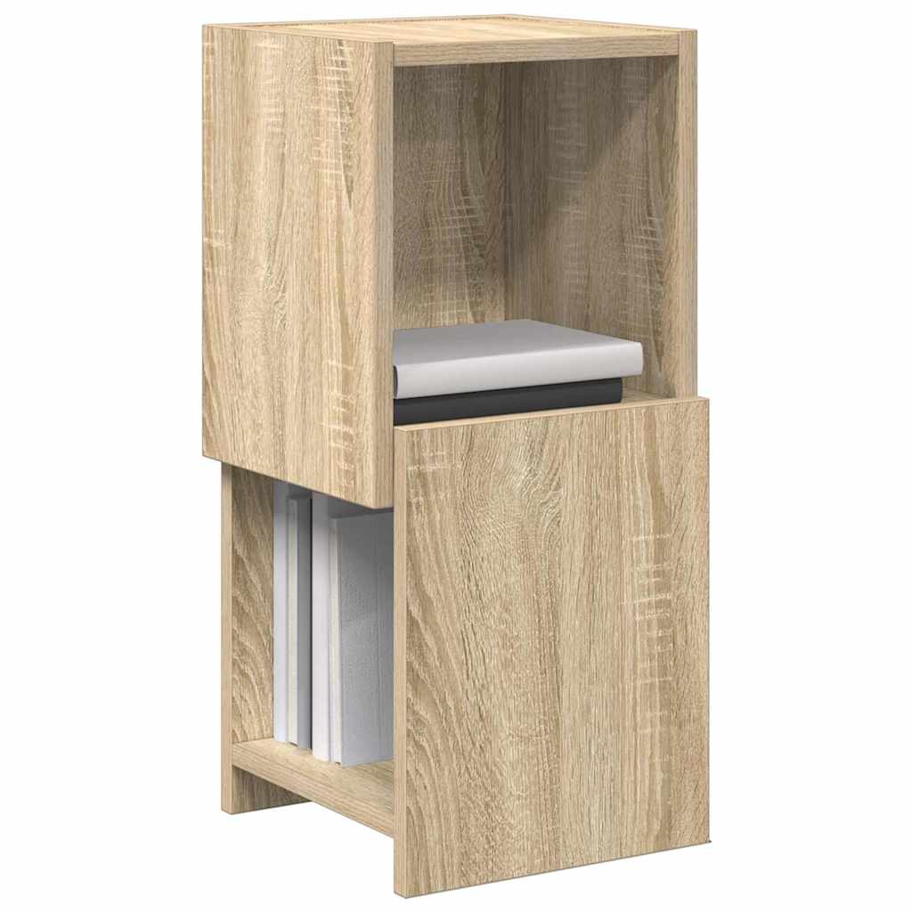 Dulap de colt Alb 25,5x25x55cm Lemn compozit — imaginea 4