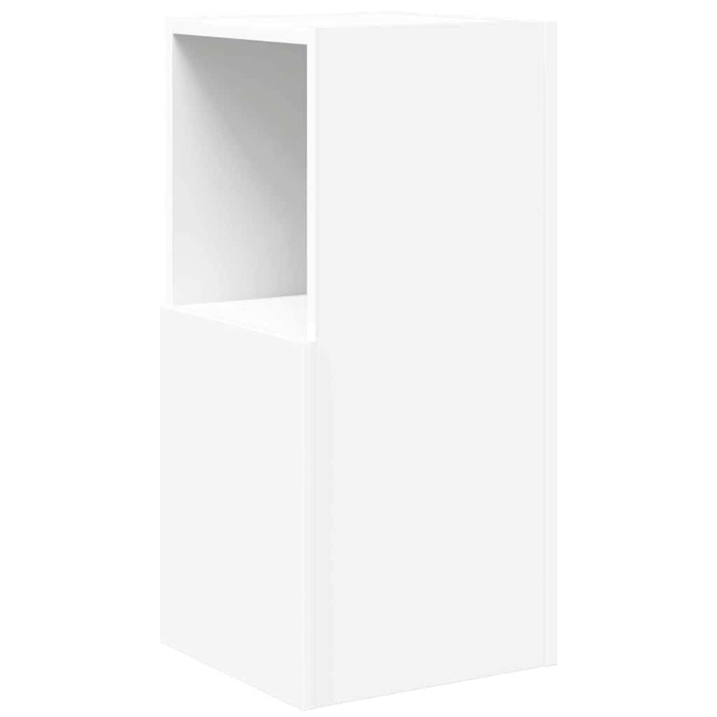 Dulap de colt Alb 30,5x30x65cm Lemn compozit — imaginea 8