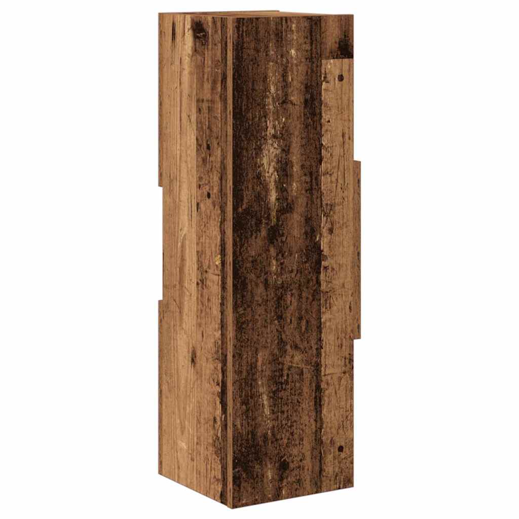 Dulap de colt Alb 25,5x25x80cm Lemn compozit — imaginea 8