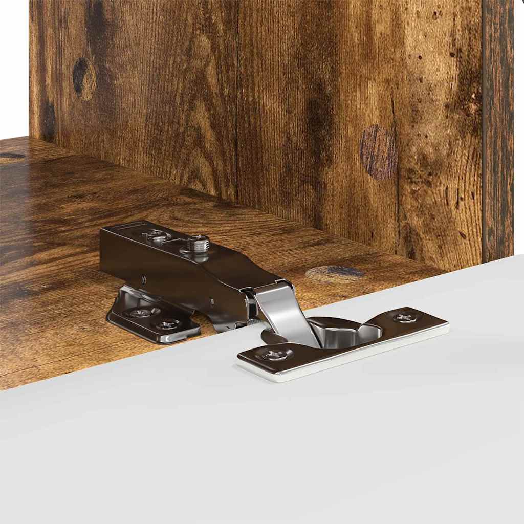 Dulap TV de perete 2 pcs Stejar fumuriu 60 x 31 x 29.5 cm — imaginea 12