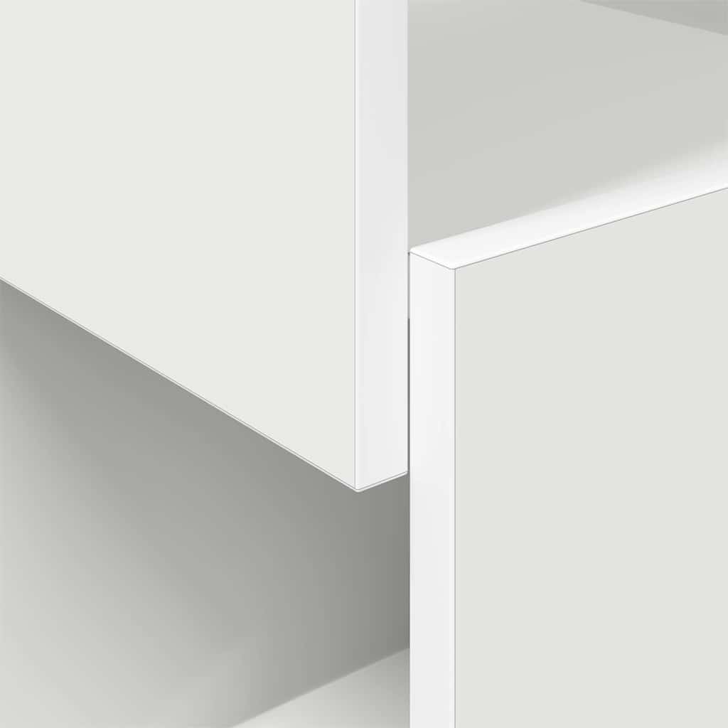 Dulap de colt Alb 30,5x30x65cm Lemn compozit — imaginea 9