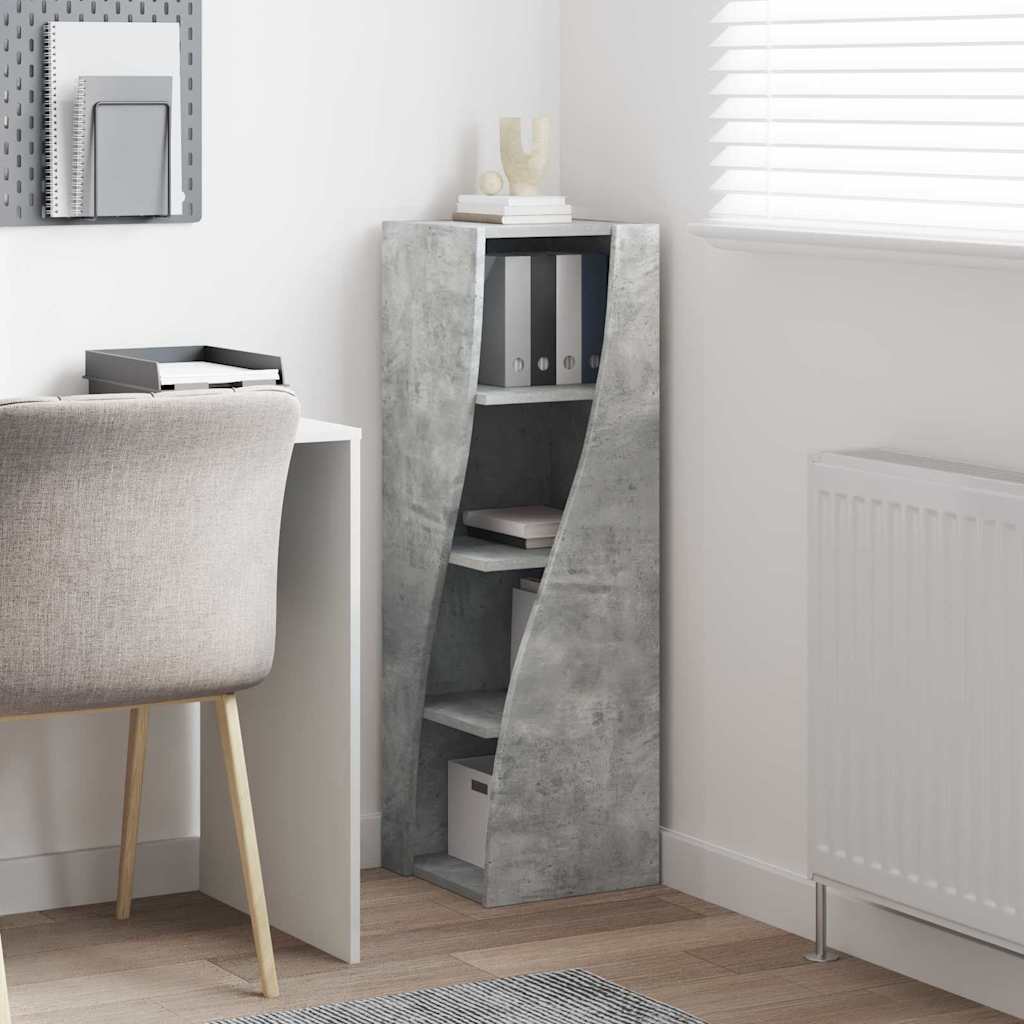 Dulap de colt Alb 32x32x102cm Lemn compozit — imaginea 5