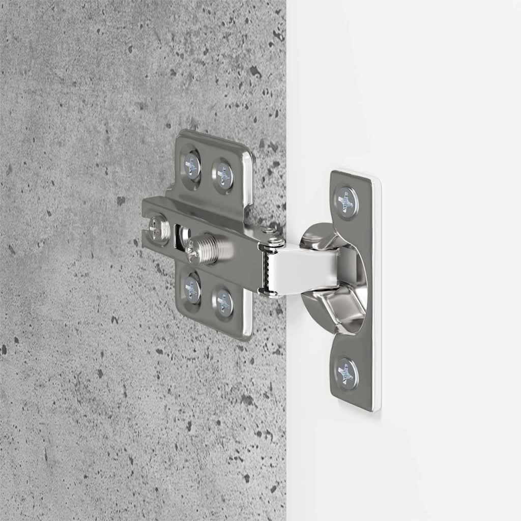 Dulap TV de perete Pe perete Gri din beton 59,5 x 31 x 60 cm — imaginea 11