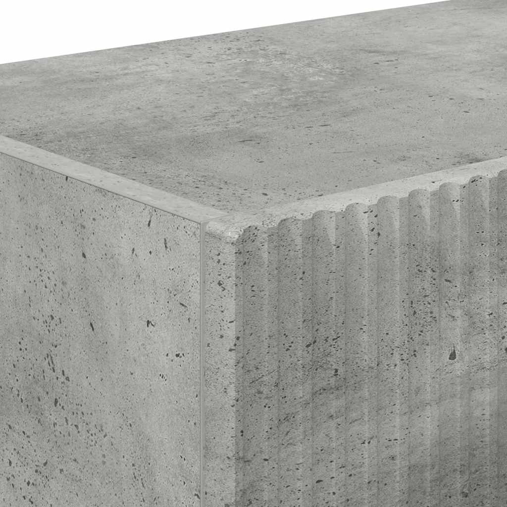 Dulap TV de perete 2 pcs Beton 60 x 31 x 29.5 cm Lemn compozit — imaginea 11
