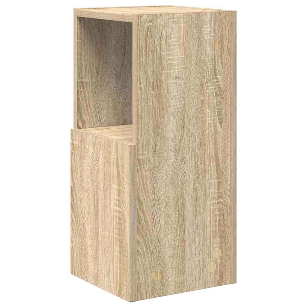 Dulap de colt Alb 25,5x25x55cm Lemn compozit — imaginea 8