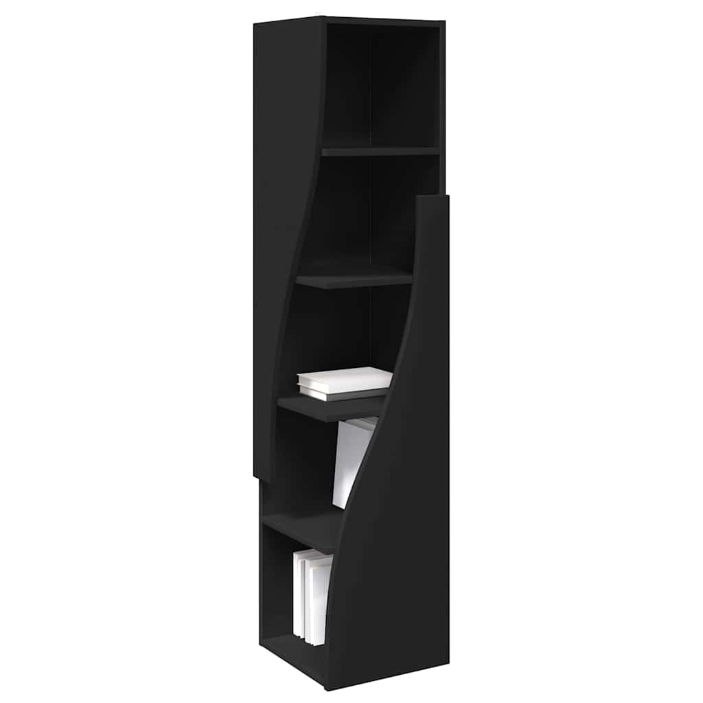 Dulap de colt Alb 32x32x140cm Lemn compozit — imaginea 4