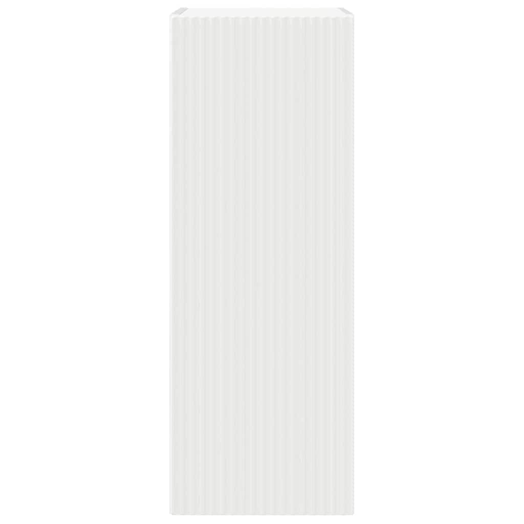 Dulap TV de perete 2 pcs Alb 30 x 31 x 80 cm Lemn compozit — imaginea 8