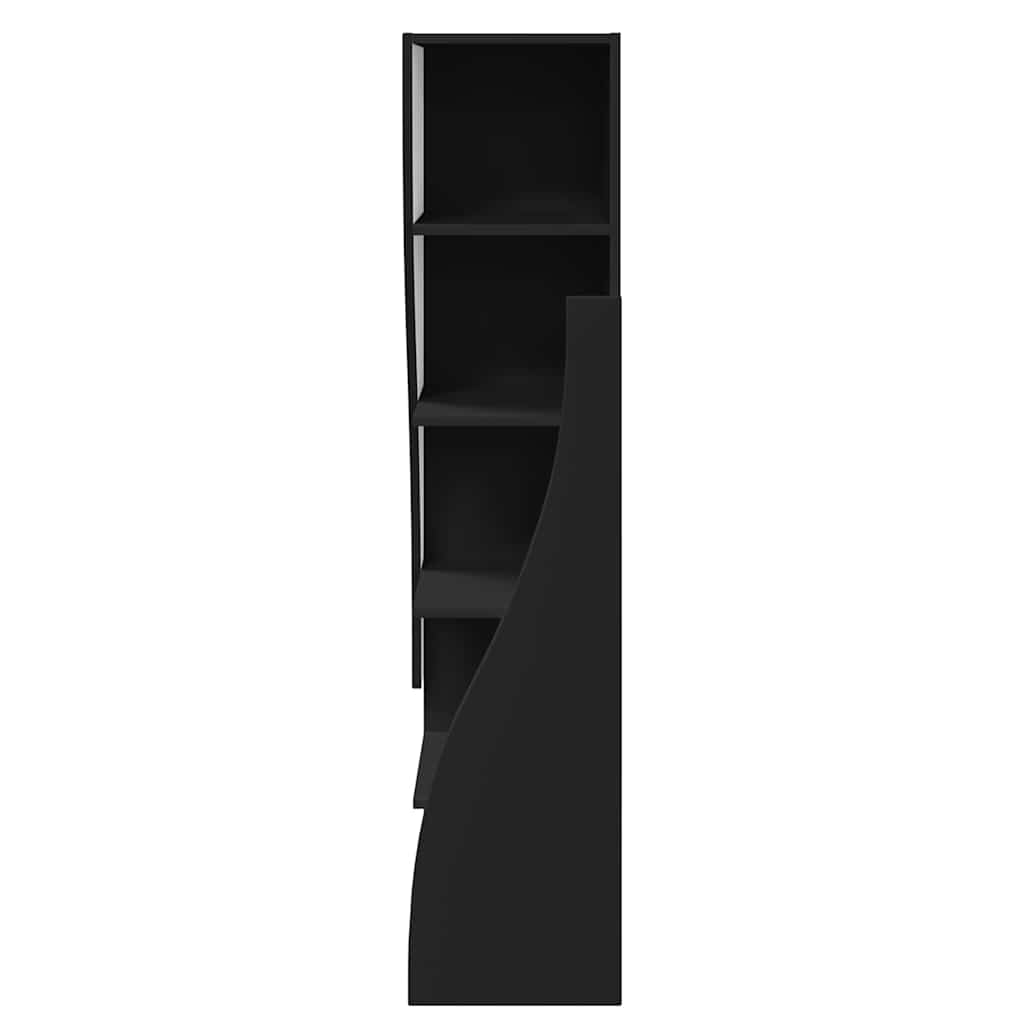 Dulap de colt Alb 32x32x140cm Lemn compozit — imaginea 6