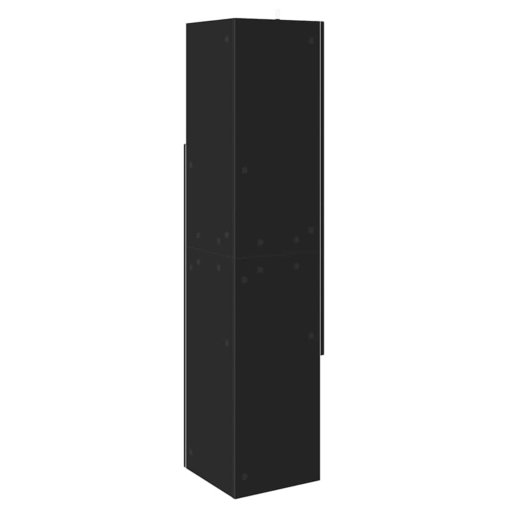 Dulap de colt Alb 32x32x140cm Lemn compozit — imaginea 8