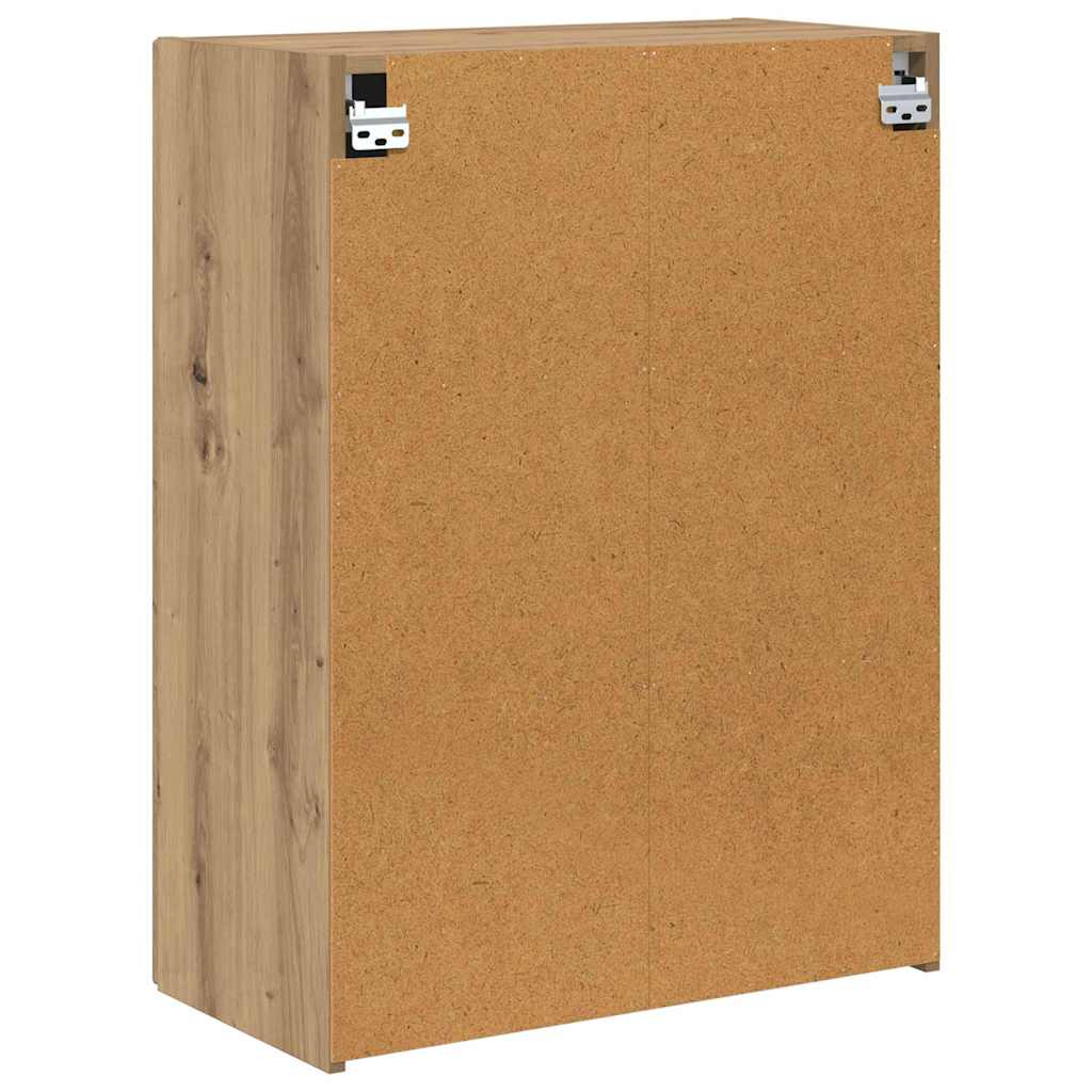 Dulap TV de perete Alb 59,5 x 31 x 60 cm Lemn compozit — imaginea 9