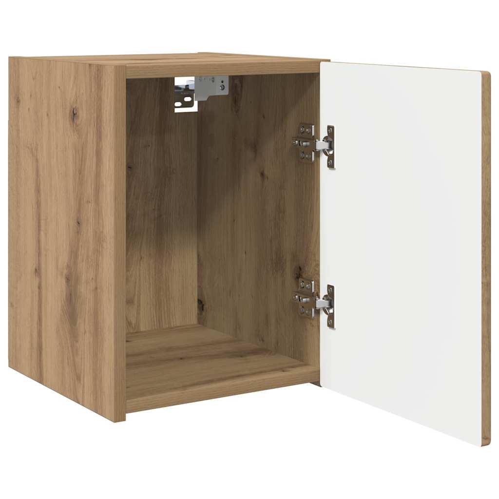 Dulap TV de perete Pe perete Stejar artizanal 30 x 31 x 40 cm — imaginea 6