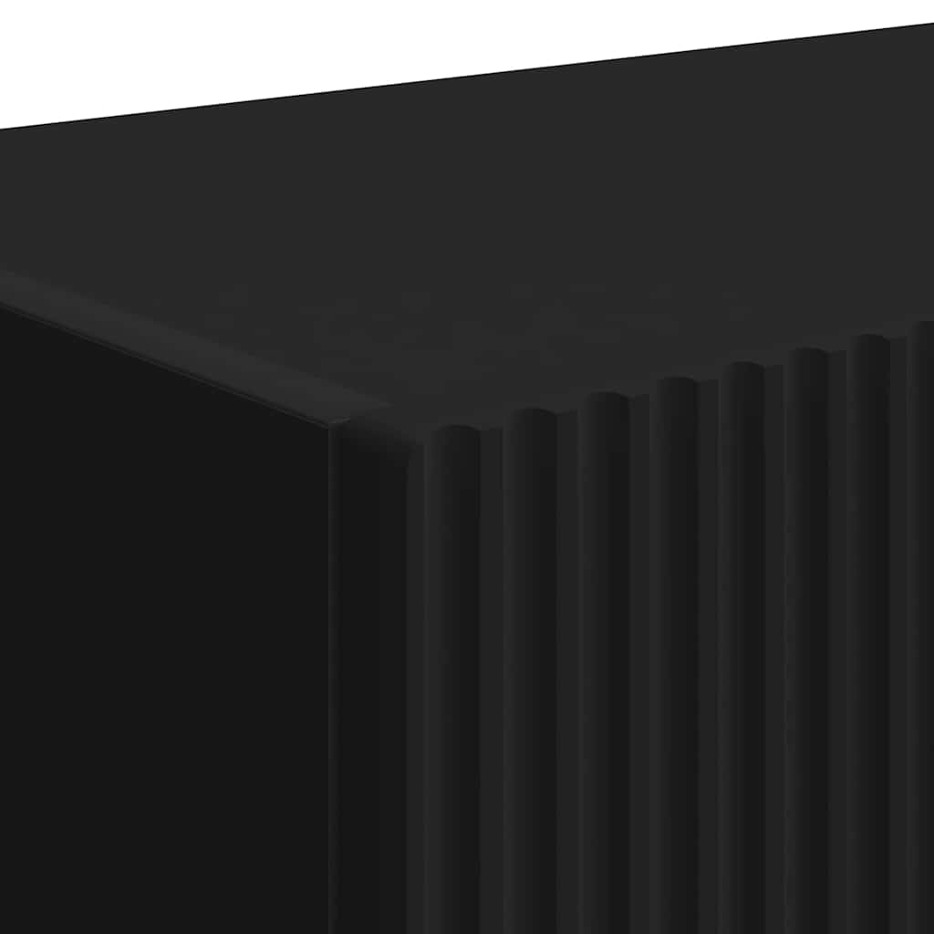 Dulap TV de perete Negru 60 x 31 x 29.5 cm Lemn compozit — imaginea 10