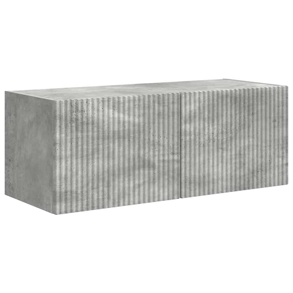 Dulap TV de perete 2 pcs Beton 60 x 31 x 29.5 cm Lemn compozit — imaginea 6