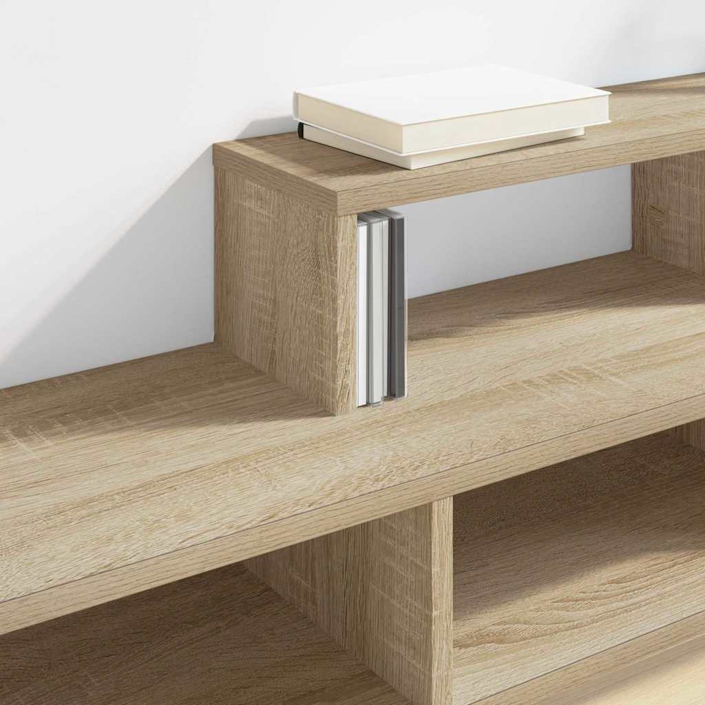 SuportTVdeperete 120x25x28,5cm Lemn compozit — imaginea 5