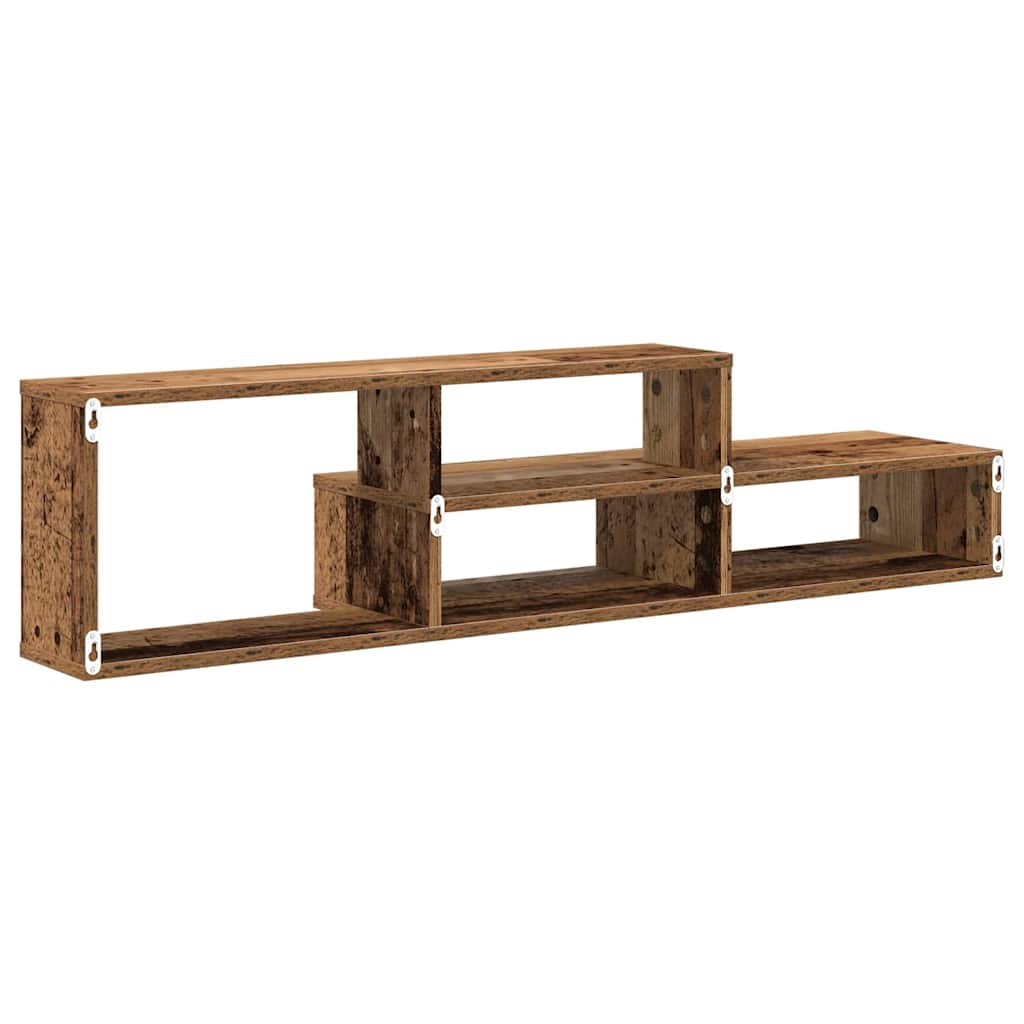 SuportTVdeperete 120x25x28,5cm Lemn compozit — imaginea 8