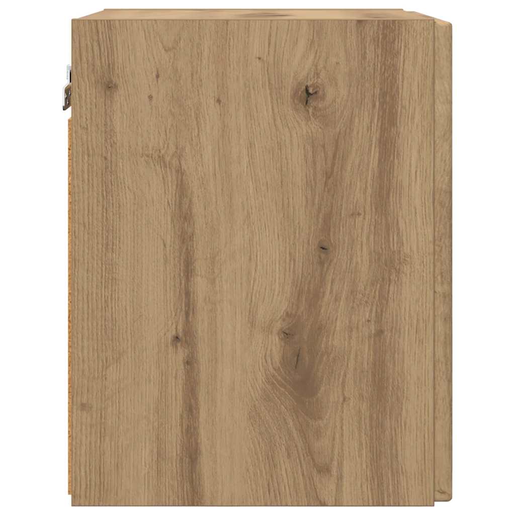 Dulap TV de perete Pe perete Stejar artizanal 30 x 31 x 40 cm — imaginea 8