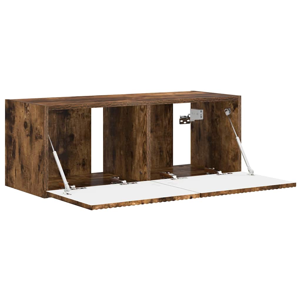 Dulap TV de perete Pe perete Stejar fumuriu 60 x 31 x 29.5 cm — imaginea 6