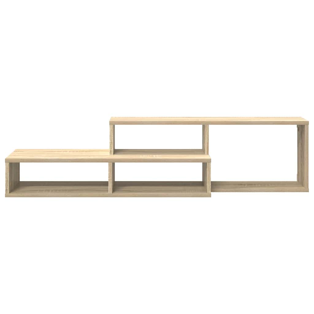 SuportTVdeperete 120x25x28,5cm Lemn compozit — imaginea 6