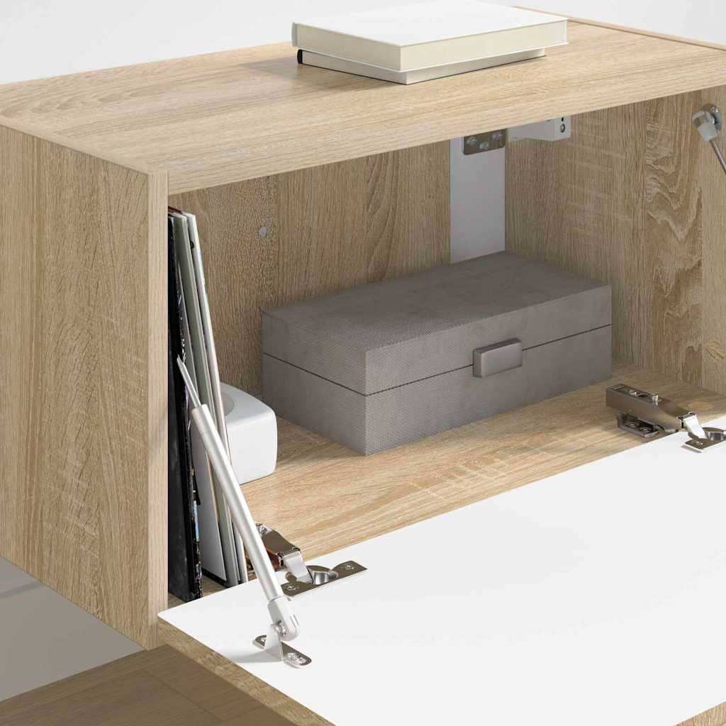 Dulap TV de perete Sonoma 60 x 31 x 29.5 cm Lemn compozit — imaginea 5