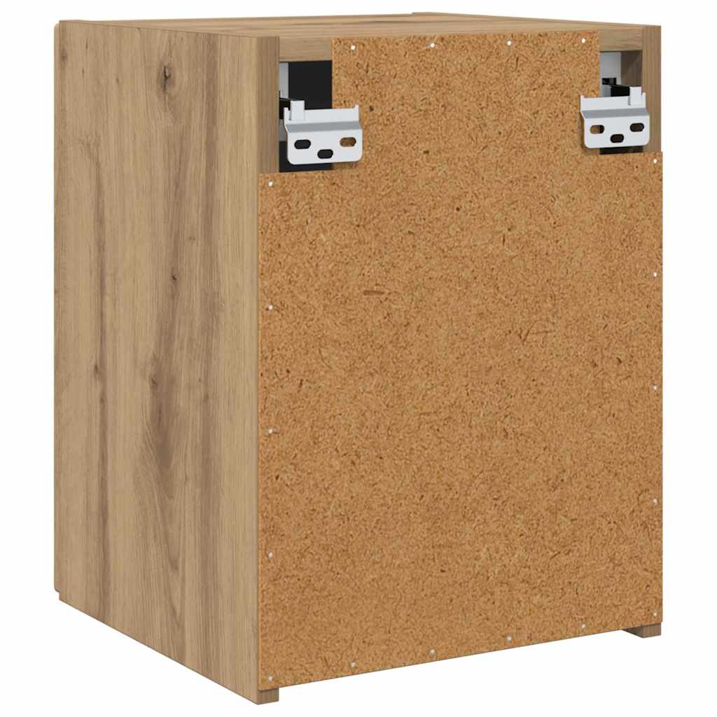 Dulap TV de perete Pe perete Stejar artizanal 30 x 31 x 40 cm — imaginea 9