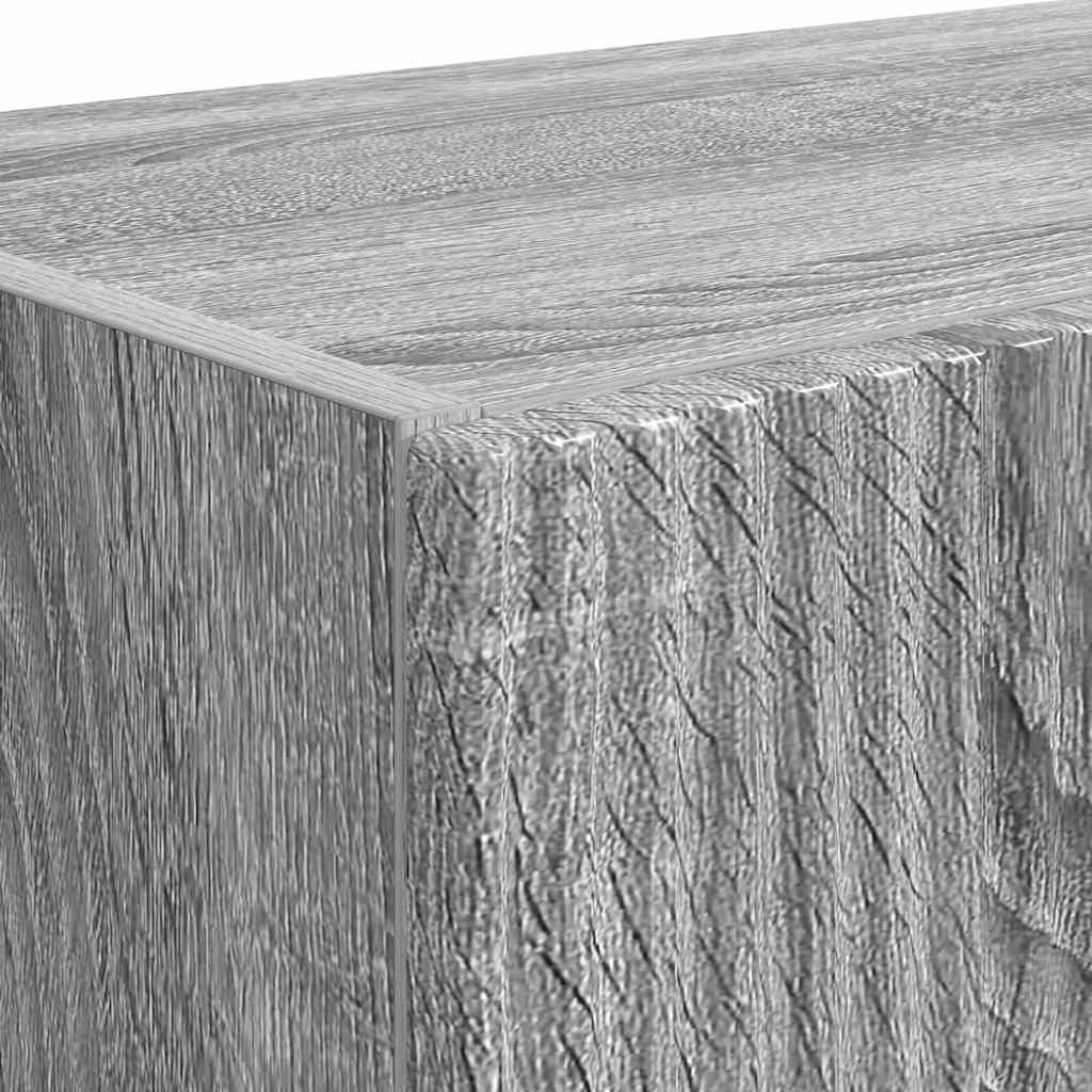Dulap TV de perete Pe perete 2 pcs Gri Sonoma 59,5 x 31 x 40 cm — imaginea 10