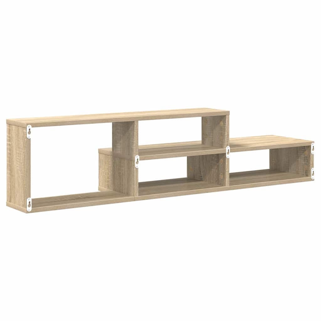 SuportTVdeperete 120x25x28,5cm Lemn compozit — imaginea 8