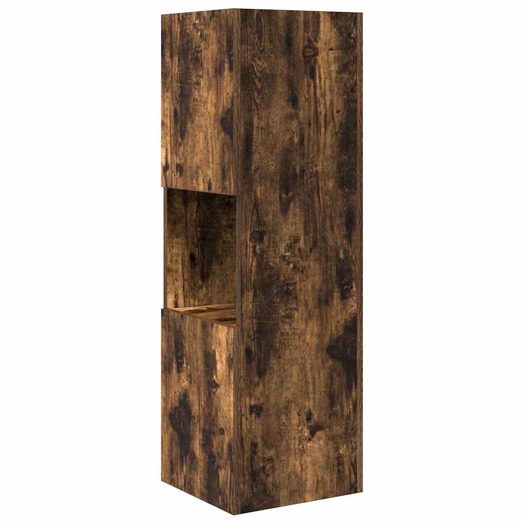 Dulap de colt Alb 30,5x30x95cm Lemn compozit — imaginea 8