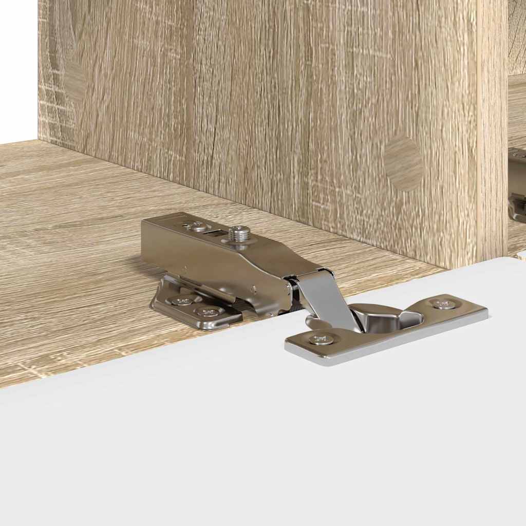 Dulap TV de perete 2 pcs Sonoma 60 x 31 x 29.5 cm Lemn compozit — imaginea 12