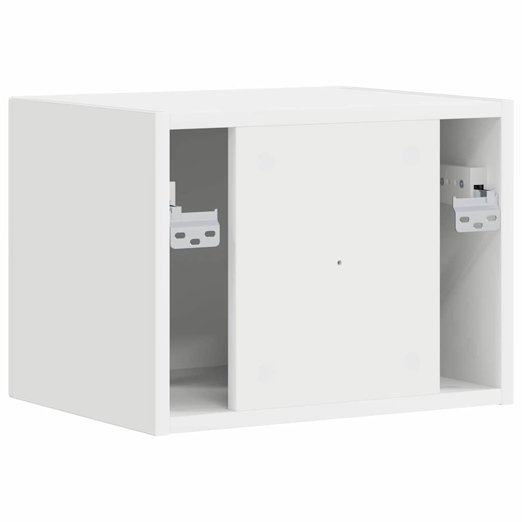 Dulap TV de perete Alb 60 x 31 x 29.5 cm Lemn compozit — imaginea 9