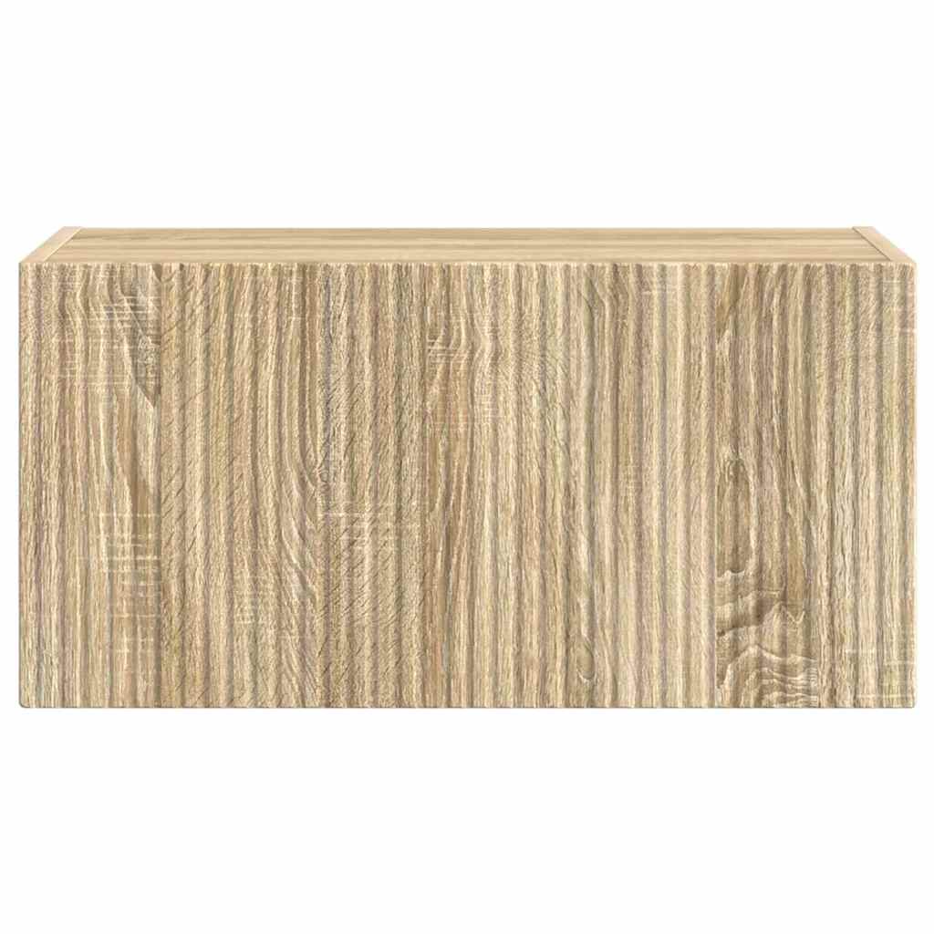 Dulap TV de perete Sonoma 60 x 31 x 29.5 cm Lemn compozit — imaginea 7