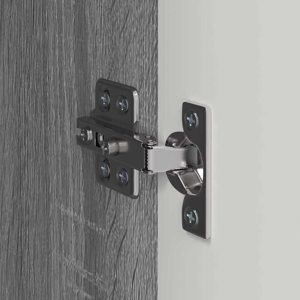 Dulap TV de perete Gri Sonoma 30 x 31 x 100 cm Lemn compozit — imaginea 11