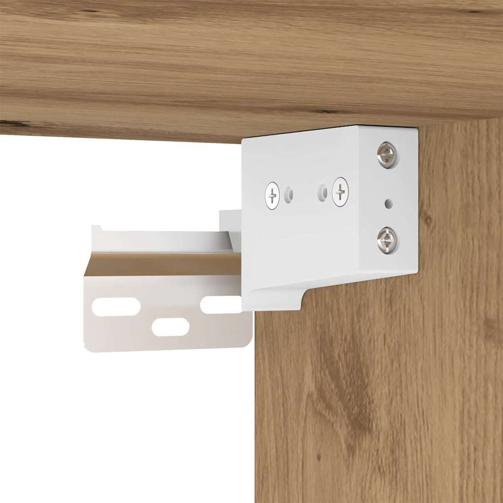 Dulap TV de perete Pe perete Stejar artizanal 30 x 31 x 40 cm — imaginea 12
