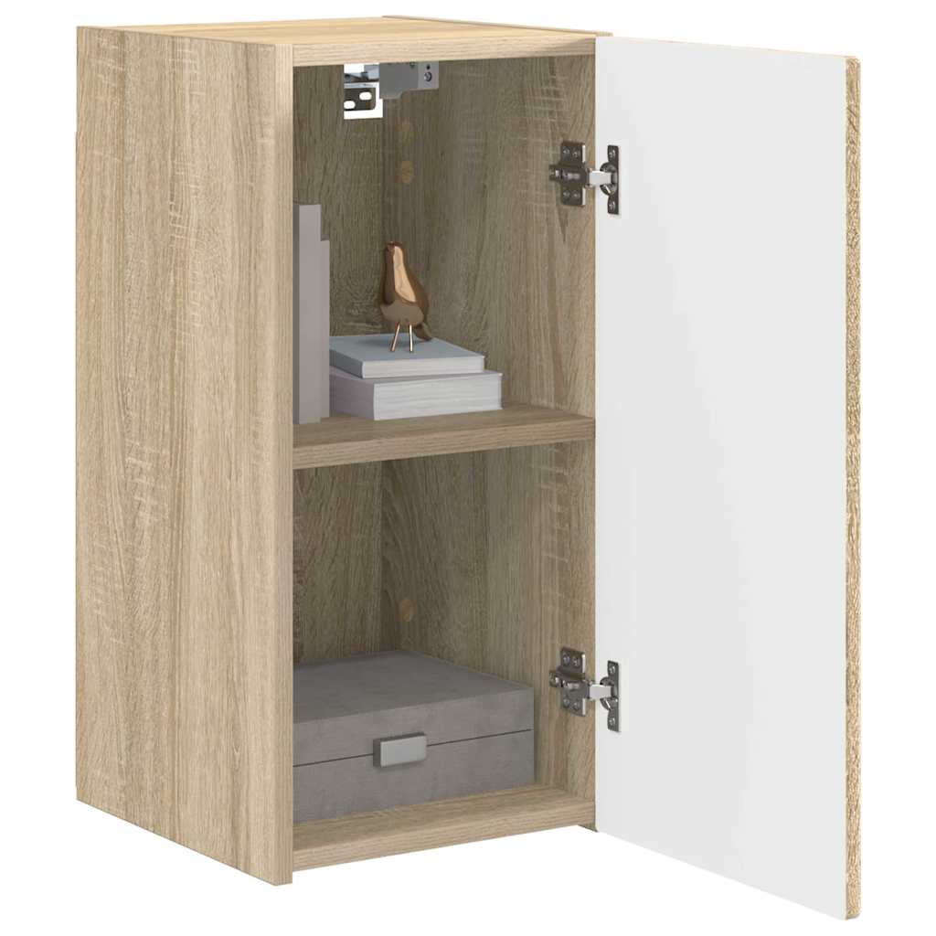 Dulap TV de perete Sonoma 30 x 31 x 60 cm Lemn compozit — imaginea 4
