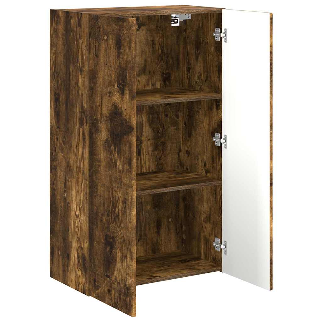 Dulap TV de perete Pe perete Stejar fumuriu 59,5 x 31 x 100 cm — imaginea 6