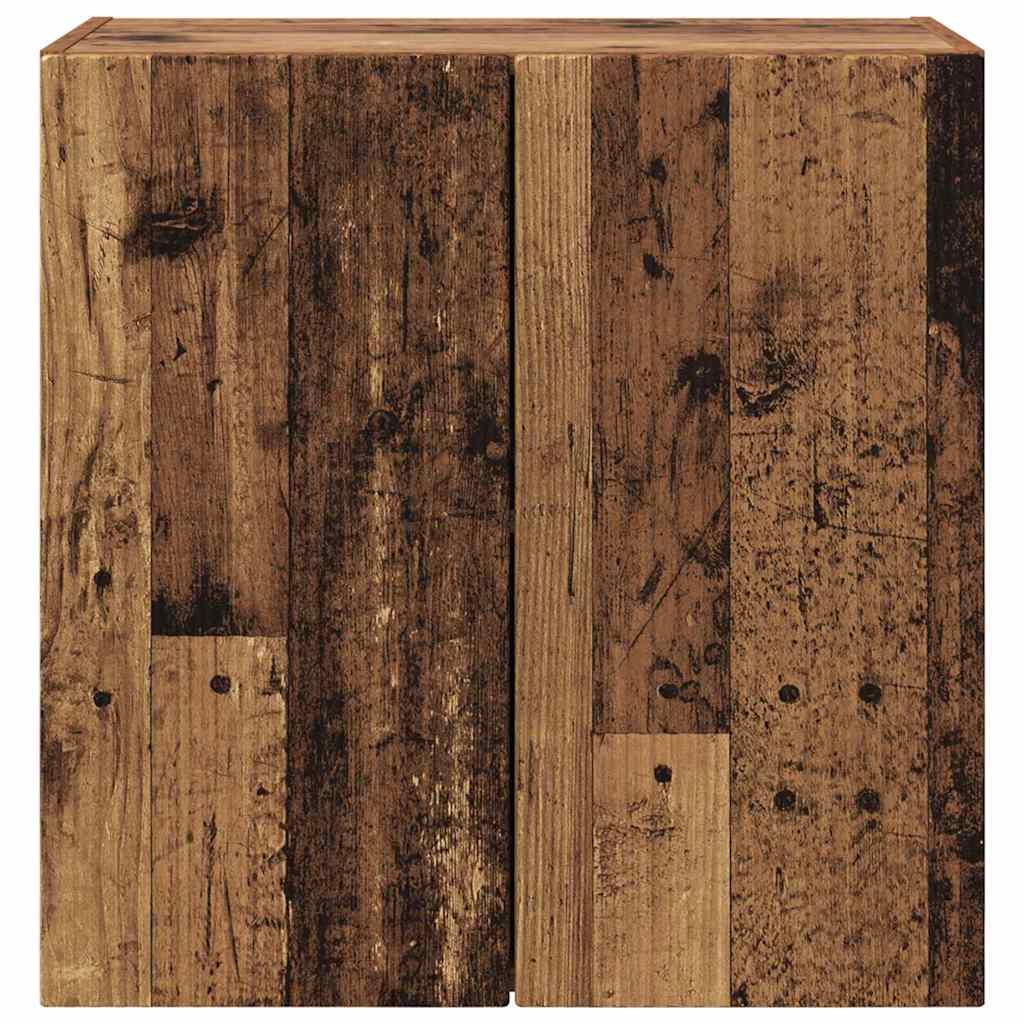 Dulap TV de perete Lemn Vechi 59,5 x 31 x 60 cm Lemn compozit — imaginea 7