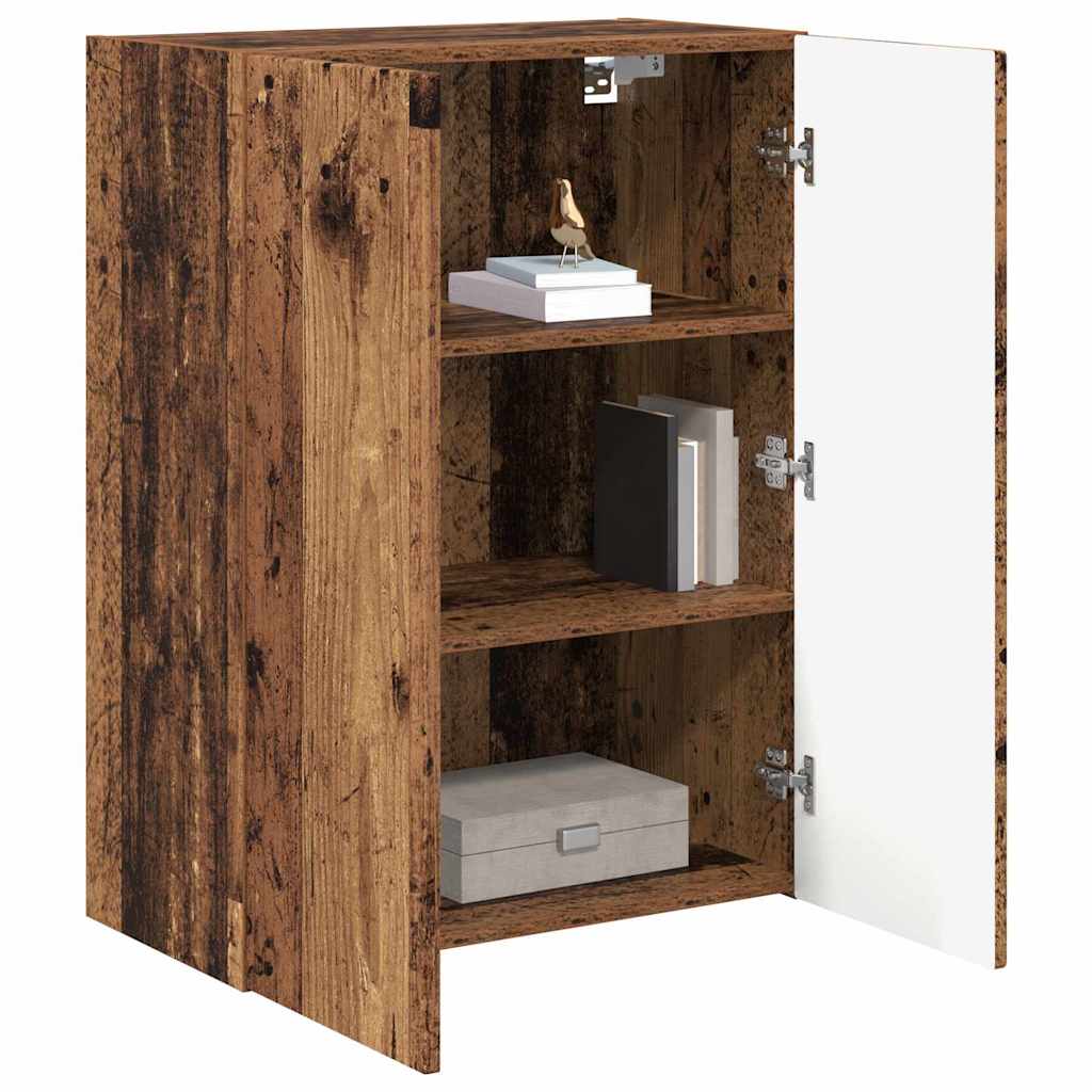 Dulap TV de perete Lemn Vechi 59,5 x 31 x 80 cm Lemn compozit — imaginea 4