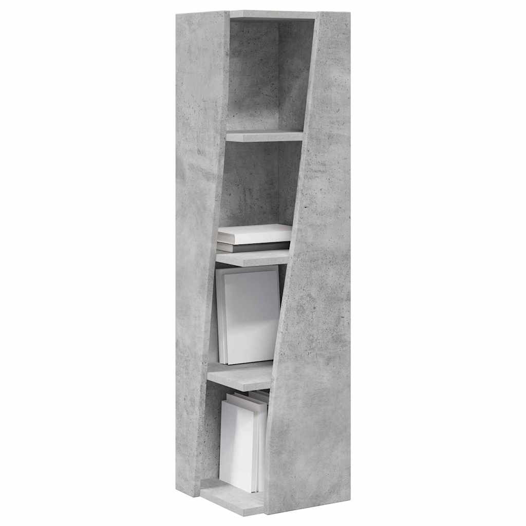 Dulap de colt Alb 27,5x27x102cm Lemn compozit — imaginea 4