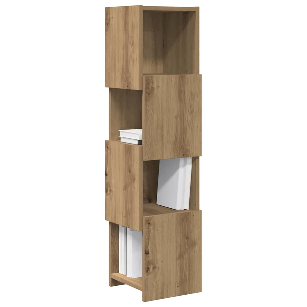 Dulap de colt Alb 25,5x25x102cm Lemn compozit — imaginea 4