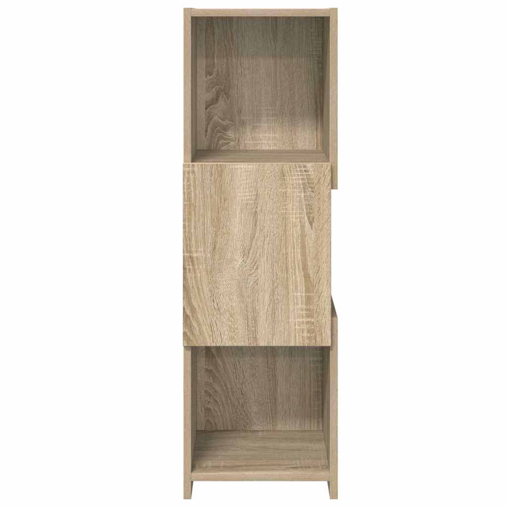 Dulap de colt Alb 30,5x30x95cm Lemn compozit — imaginea 6