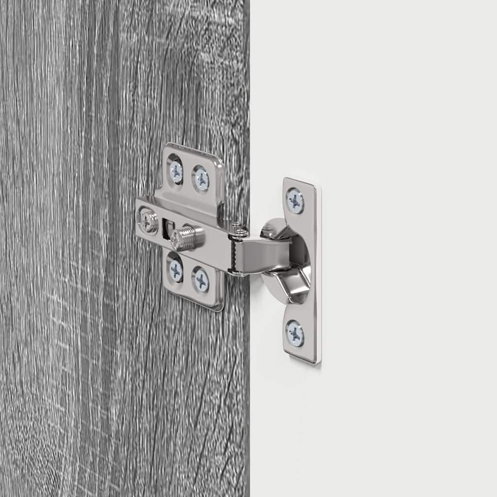 Dulap TV de perete Gri Sonoma 30 x 31 x 40 cm Lemn compozit — imaginea 11