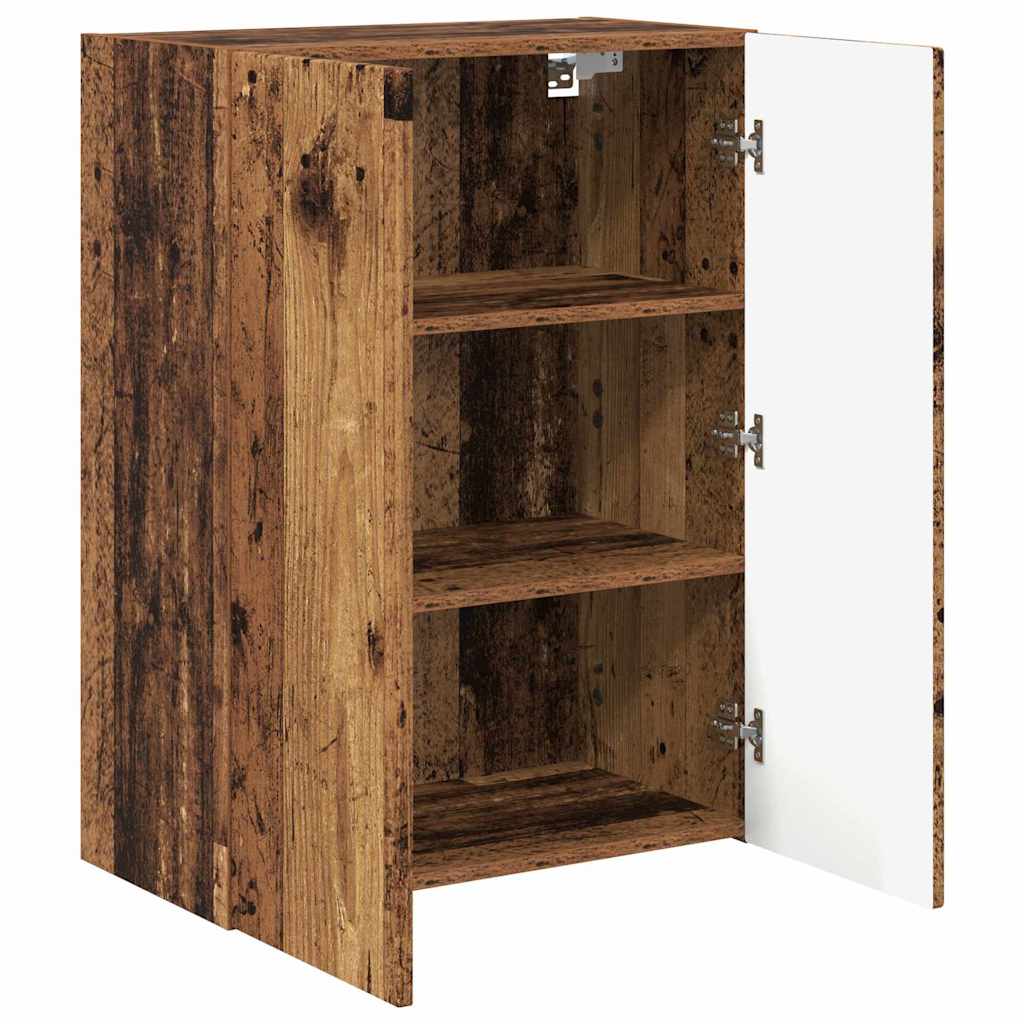 Dulap TV de perete Lemn Vechi 59,5 x 31 x 80 cm Lemn compozit — imaginea 6