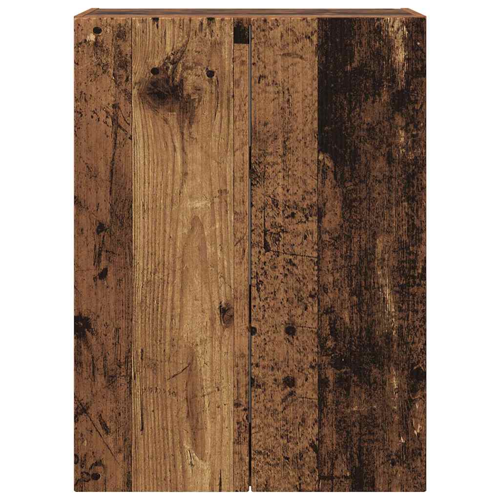 Dulap TV de perete Lemn Vechi 59,5 x 31 x 80 cm Lemn compozit — imaginea 7