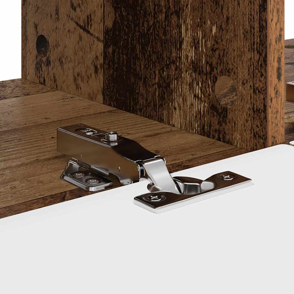 Dulap TV de perete Pe perete 2 pcs Lemn Vechi 60 x 31 x 29.5 cm — imaginea 12